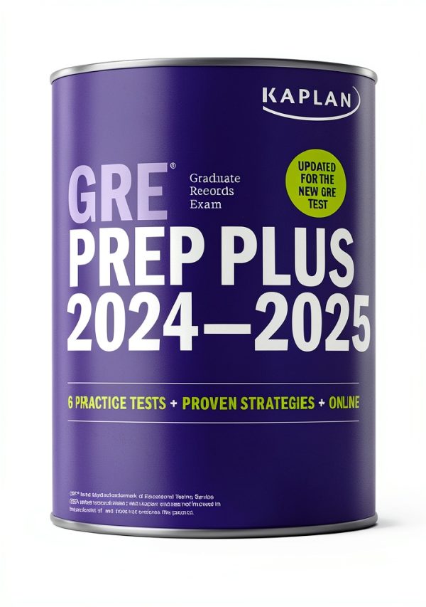 Kaplan GRE Test Prep Guide 2024 eBook 648‑Page Comprehensive Practice-0