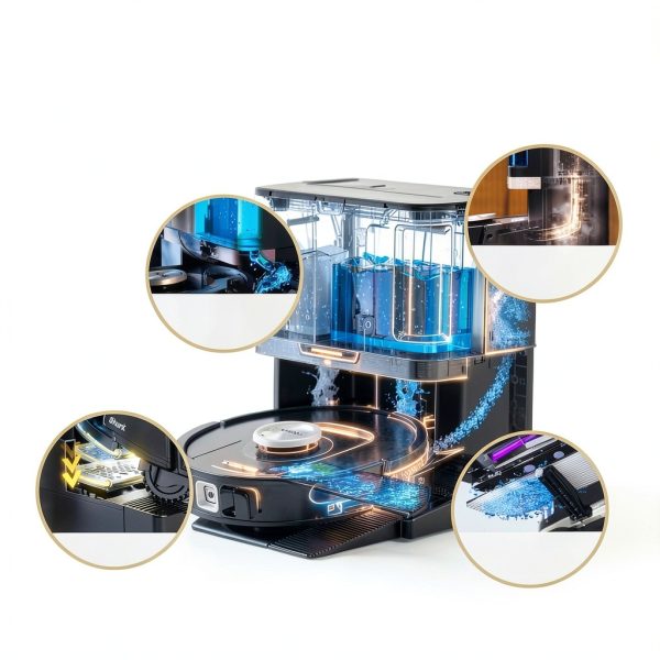 Shark Robot Vacuum & Mop Combo PowerDetect NeverTouch Self-Emptying-2