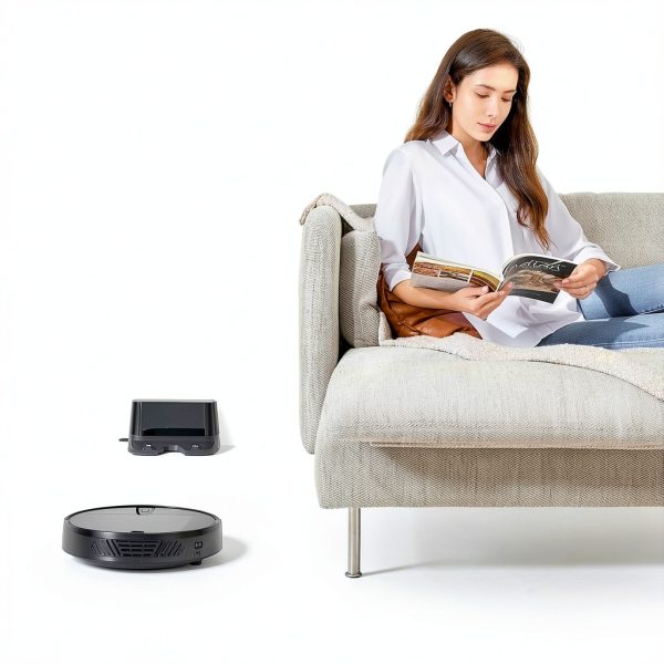 Robot Vacuum Cleaner ROPVACNIC A1 3000Pa Cyclone Suction App Control-3