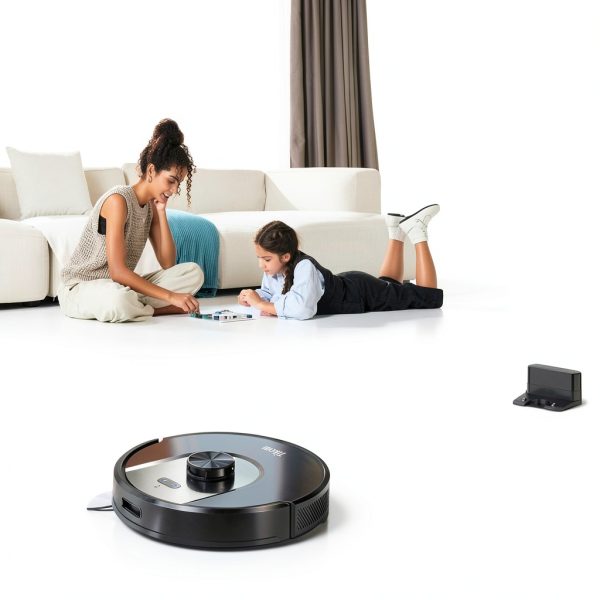 Tikom L8000 Pro Robot Vacuum and Mop Combo 6000Pa Suction Pure Black-6