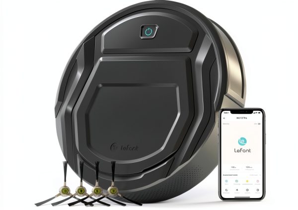 Lefant M210 Pro Robot Vacuum Cleaner Slim Quiet Design Pet Hair Power-0
