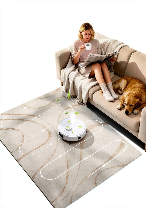 V5 PRO Robot Vacuum EXTRAVIS 10000Pa Suction Self‑Empty LDS Navigation-3
