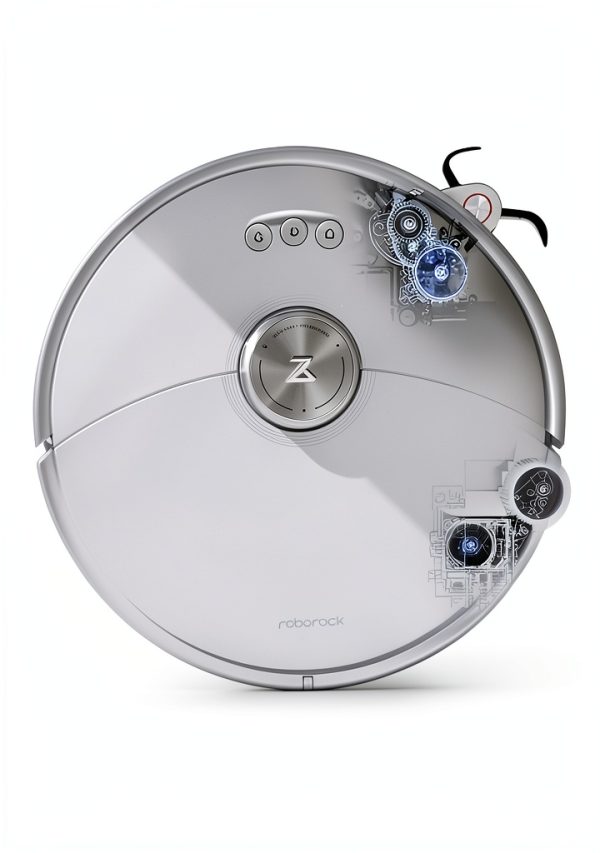 Roborock S8 MaxV Ultra Robot Vacuum, Sonic Mop, 10000 Pa, White-2
