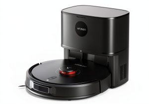Airzeen Robot Vacuum Mop Q10 Pro Black 5000Pa Suction Self Empty-0
