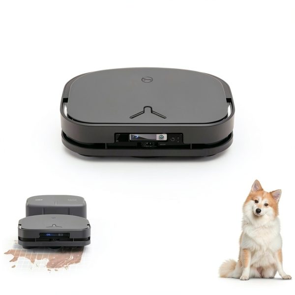 ECOVACS Robot Vacuum Cleaner DEEBOT X5 PRO Omni 12,800Pa Suction Black-3