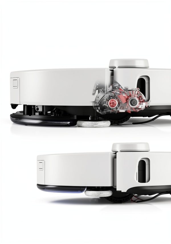 Roborock S8 MaxV Ultra Robot Vacuum, Sonic Mop, 10000 Pa, White-4