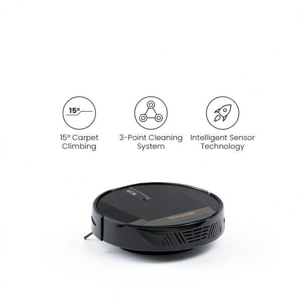 Robot Vacuum Cleaner ROPVACNIC A1 3000Pa Cyclone Suction App Control-2