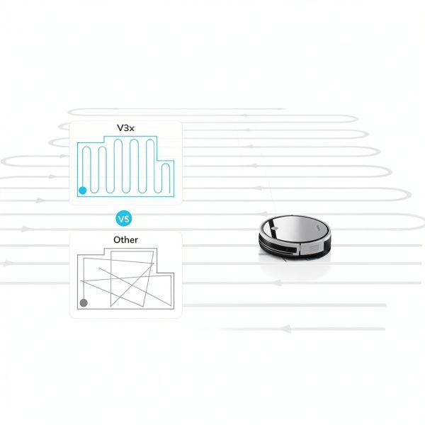 ILIFE Robot Vacuum and Mop Combo V3x 3000Pa 120min Robotic Cleaner-3