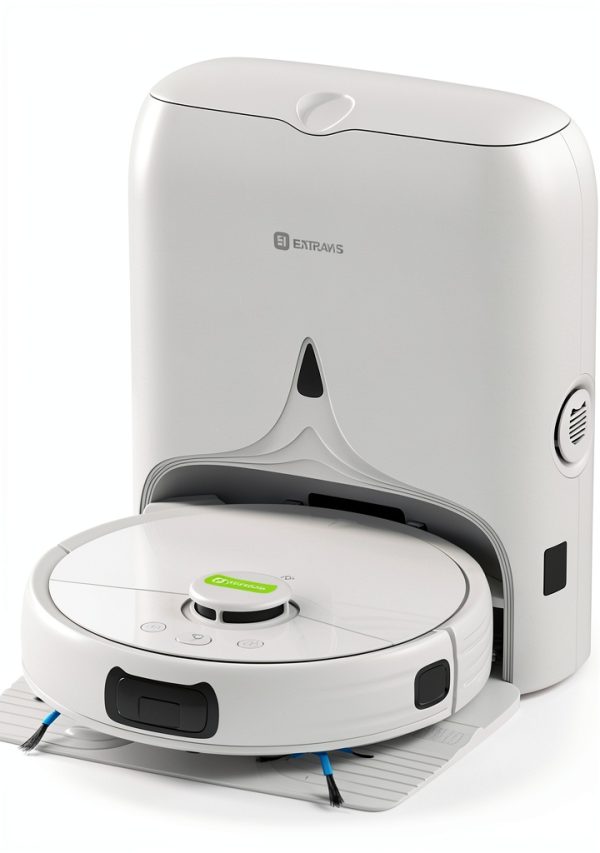 V5 PRO Robot Vacuum EXTRAVIS 10000Pa Suction Self‑Empty LDS Navigation-0