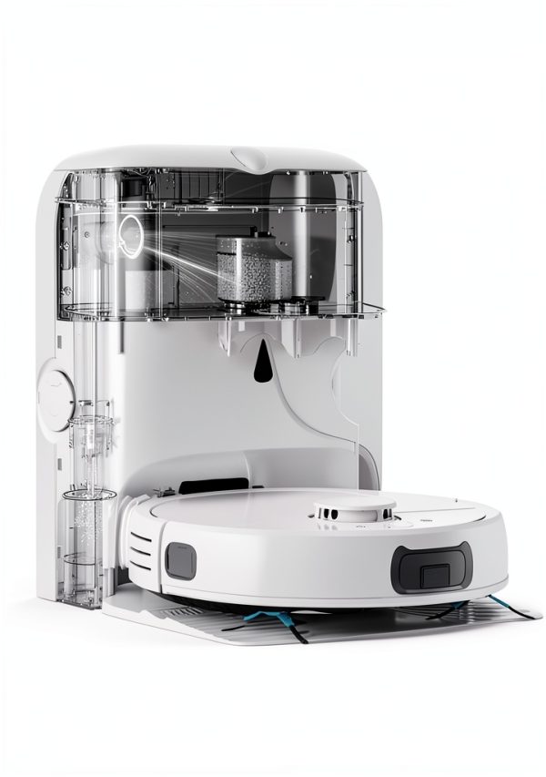 V5 PRO Robot Vacuum EXTRAVIS 10000Pa Suction Self‑Empty LDS Navigation-4